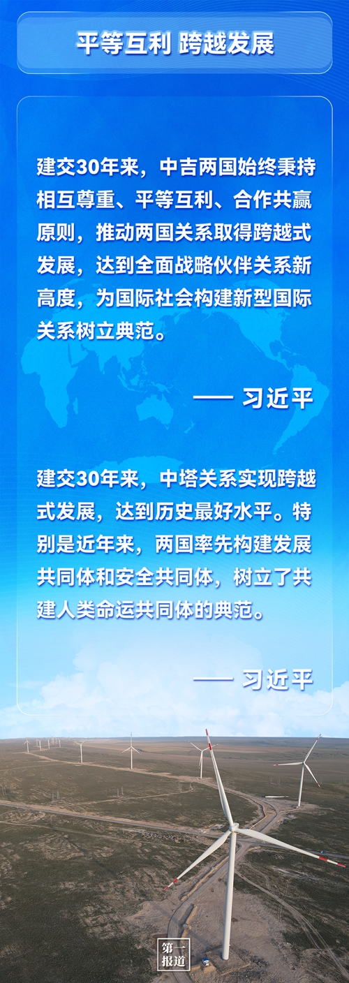 第一報(bào)道 | 建交三十年，習(xí)主席這樣評價(jià)與中亞五國關(guān)系